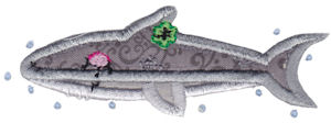 Decorative Sea Creatures Too Applique 4