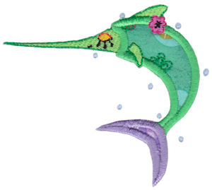 Decorative Sea Creatures Too Applique 9