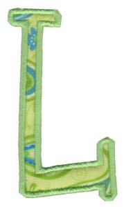 Delicious Applique Alphabet l