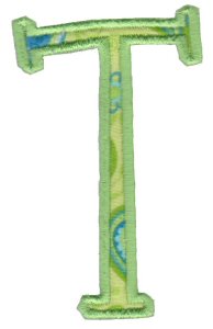Delicious Applique Alphabet t