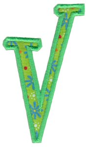 Delicious Applique Alphabet v