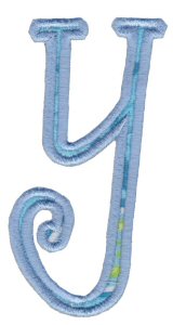 Delicious Applique Alphabet y