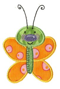 Applique Spotted Butterfly