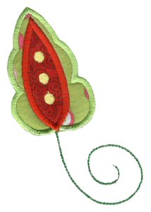 Doodle Flowers Applique 12