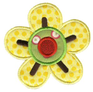 Doodle Flowers Applique 7