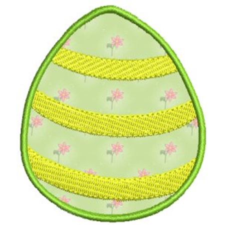 Easter Eggs Applique 1