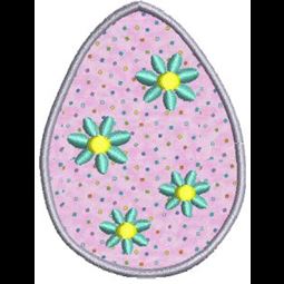 Easter Eggs Applique 7