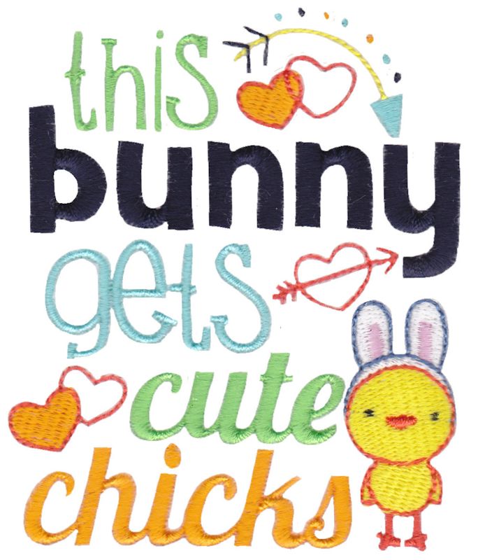 This Bunny Gets Cute Chicks