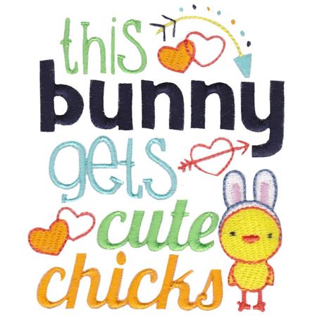 This Bunny Gets Cute Chicks