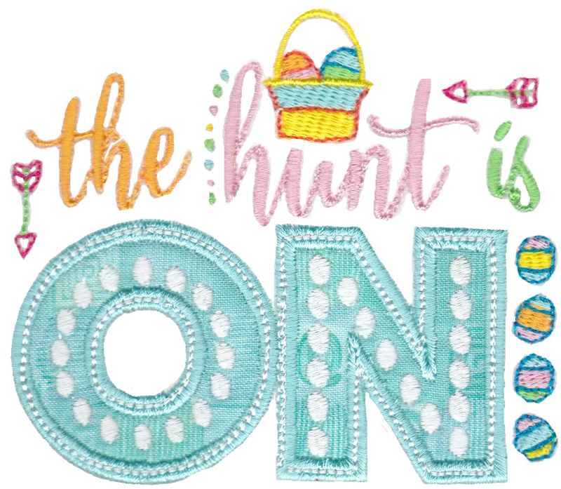 The Hunt Is On Applique