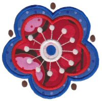 Fabulous Flowers Applique