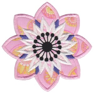 Fabulous Flowers Applique 12