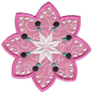 Fabulous Flowers Applique 14
