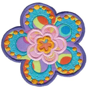 Fabulous Flowers Applique 15