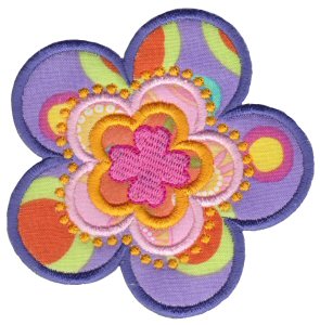 Fabulous Flowers Applique 16