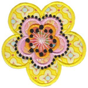 Fabulous Flowers Applique 18
