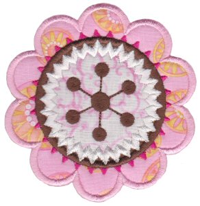 Fabulous Flowers Applique 4