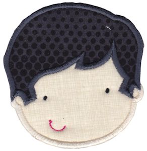 Faces Applique 11