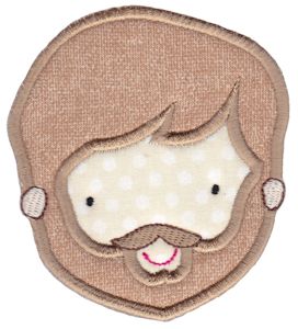 Faces Applique 20