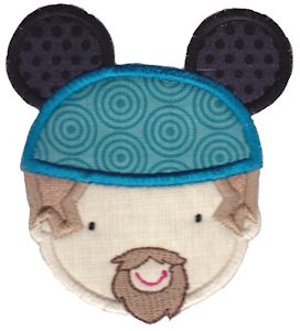 Faces Too Applique 8