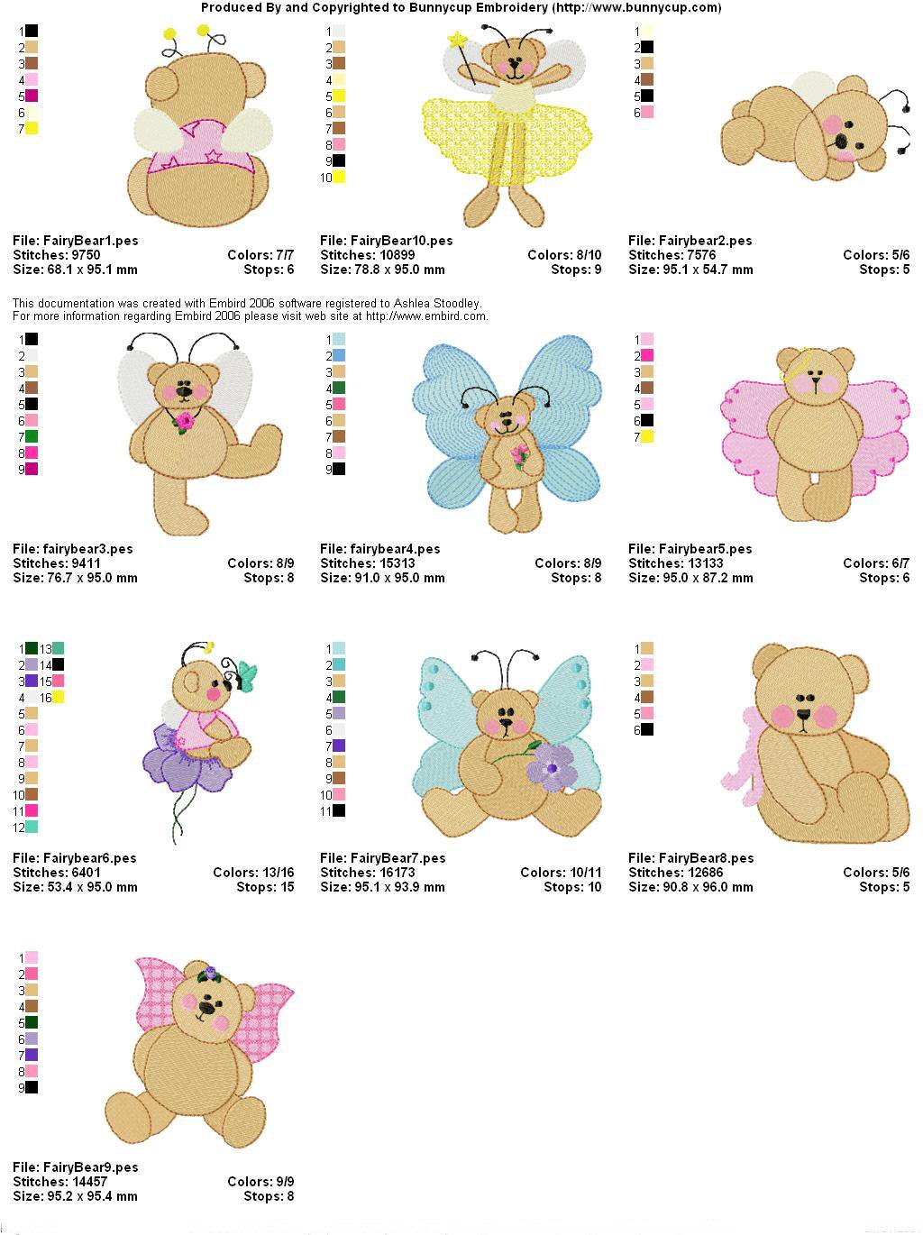 Teddy Bear Quilt - Embroidery industry resource center online