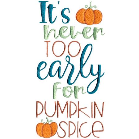 It's Never Too Early For Pumpkin Spice
