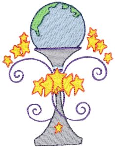 Fanciful Fleur De Lis 4