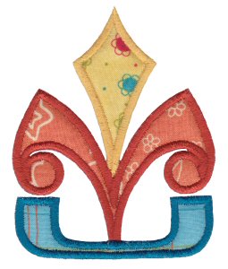 Fleur De Lis Applique 6