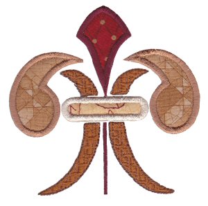 Fleur De Lis Applique 7