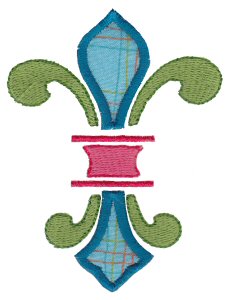 Fleur De Lis Applique 8