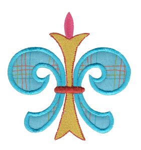 Fleur De Lis Applique 9