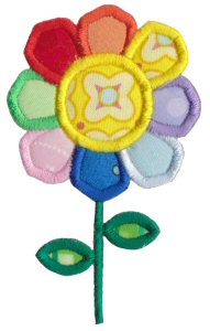 Flower Power Applique 11
