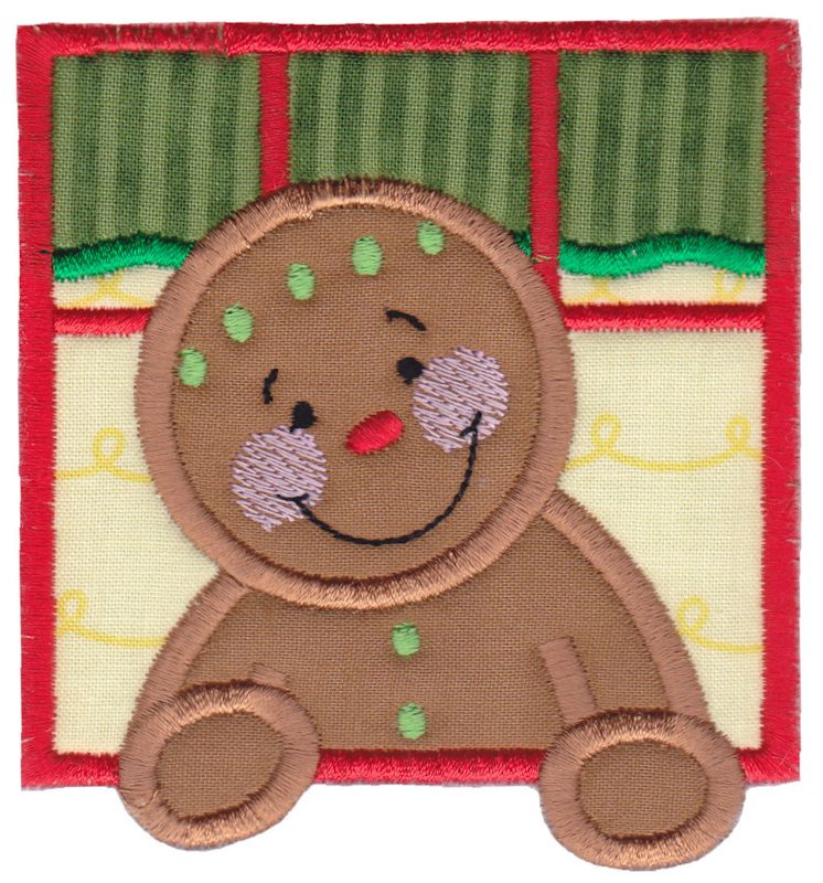 Gingerbread Applique