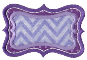 Frame It Applique 10