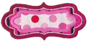 Frame It Applique 26