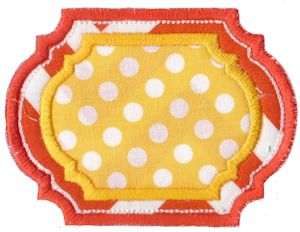 Frame It Applique 28