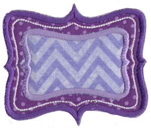 Frame It Applique 31