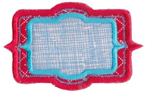 Frame It Applique 4