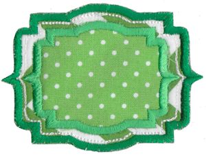 Frame It Applique 6