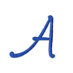 Freehand Alphabet Capital A