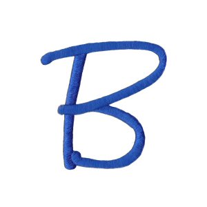 Freehand Alphabet Capital B