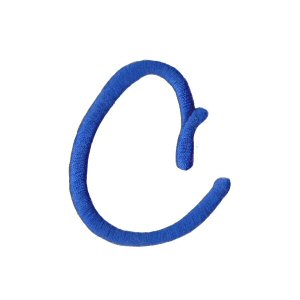 Freehand Alphabet Capital C