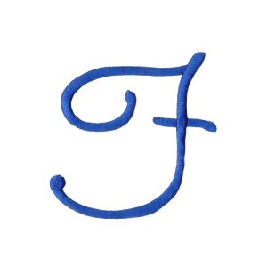 Freehand Alphabet Capital F