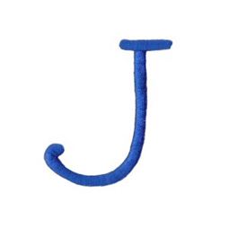 Freehand Alphabet Capital J