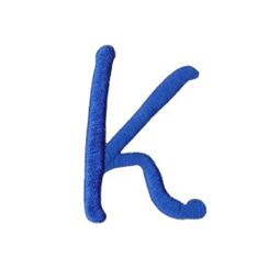 Freehand Alphabet Capital K