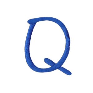 Freehand Alphabet Capital Q