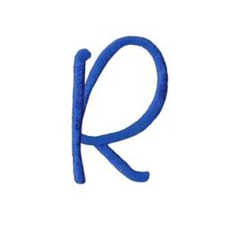 Freehand Alphabet Capital R