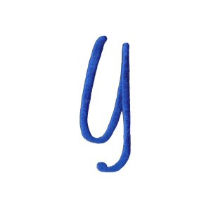 Freehand Alphabet Capital Y