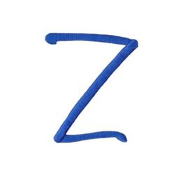 Freehand Alphabet Capital Z