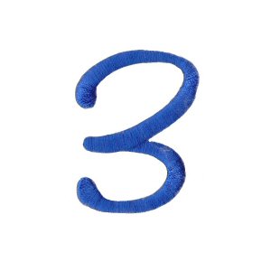 Freehand Alphabet Number 3
